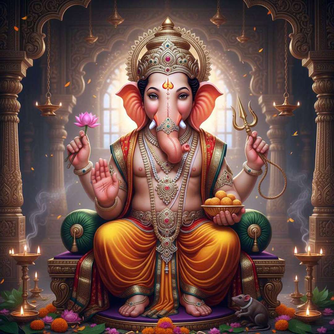 ganesh-pooja The Ganesh (Vighna Vinashak Puja) is performed to invoke Lord Ganesha, who is worshipped before all auspicious beginnings to remove hindrances and ensure success, peace, and prosperity. This puja is ideal before starting a business, new job, marriage, or any major life event.